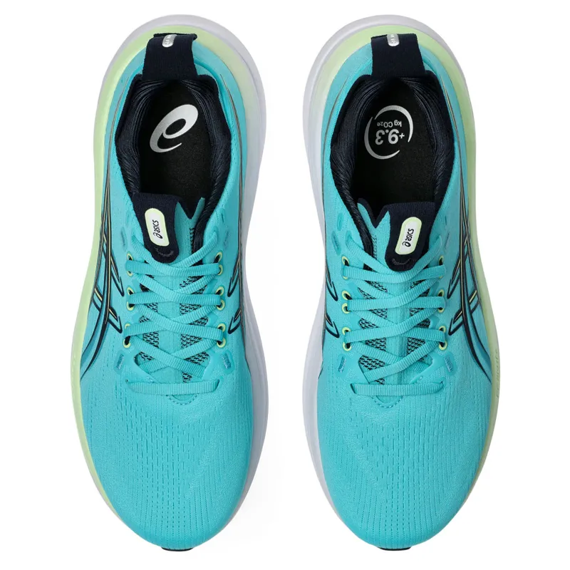 Asics Men's GEL-Nimbus 28 Energy Aqua/Midnight-5