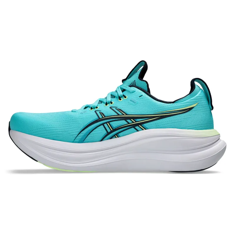 Asics Men's GEL-Nimbus 28 Energy Aqua/Midnight-1