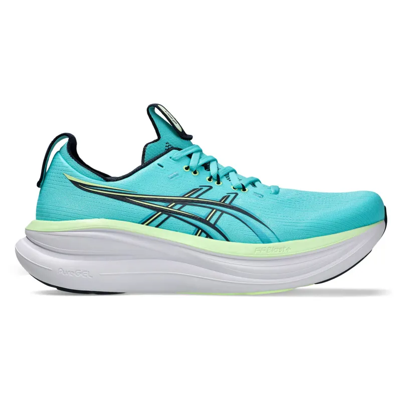 Asics Men's GEL-Nimbus 28 Energy Aqua/Midnight