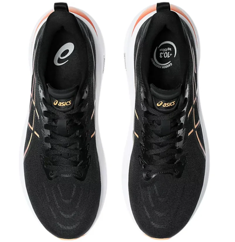 Asics Men's GT-2000 13 Black/Faded Orange-5