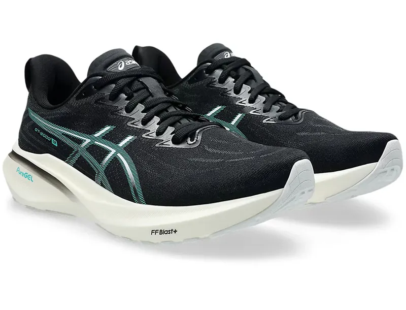 Asics Men's GT-2000 13 Black/Wave Teal-2