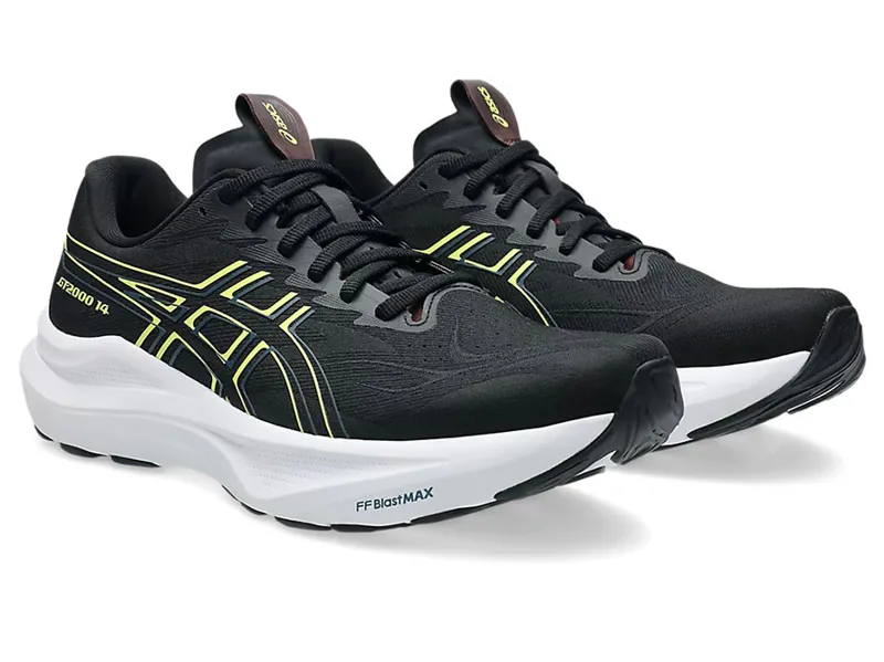 Asics Men's GT-2000 14 Black/Citron-2