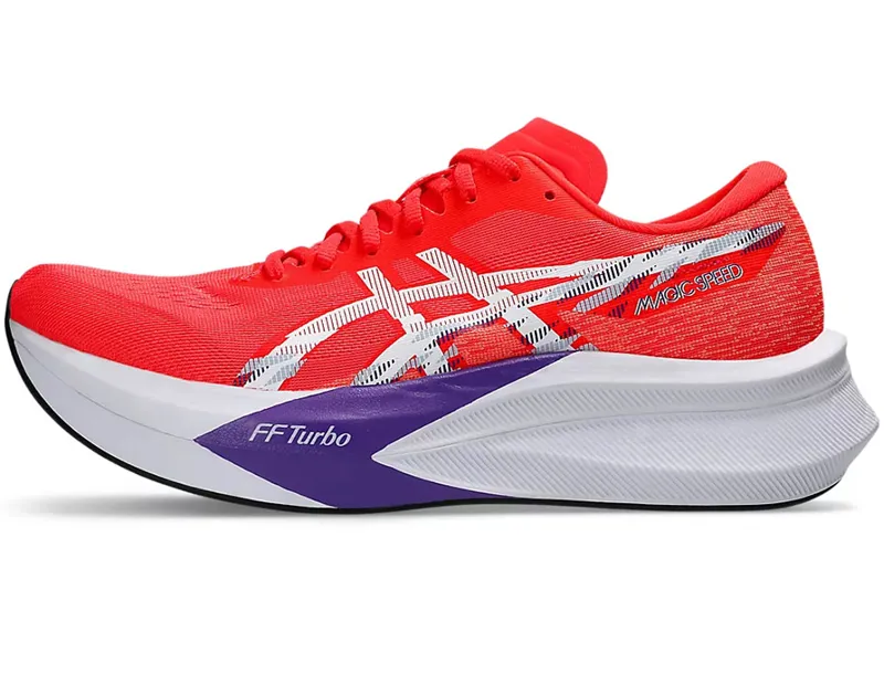 Asics Men's Magic Speed 4 Flash Red/White-7