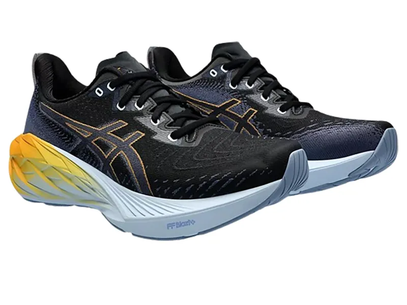Asics Men's Novablast 4 Black/Thunder Blue-2