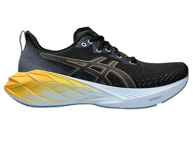 Asics Men's Novablast 4 Black/Thunder Blue