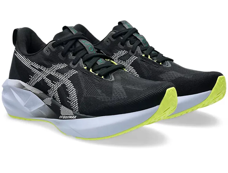 Asics Men's Novablast 5 Black/Blue Fade-2