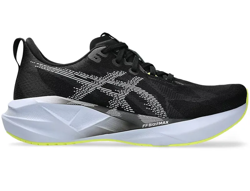 Asics Men's Novablast 5 Black/Blue Fade