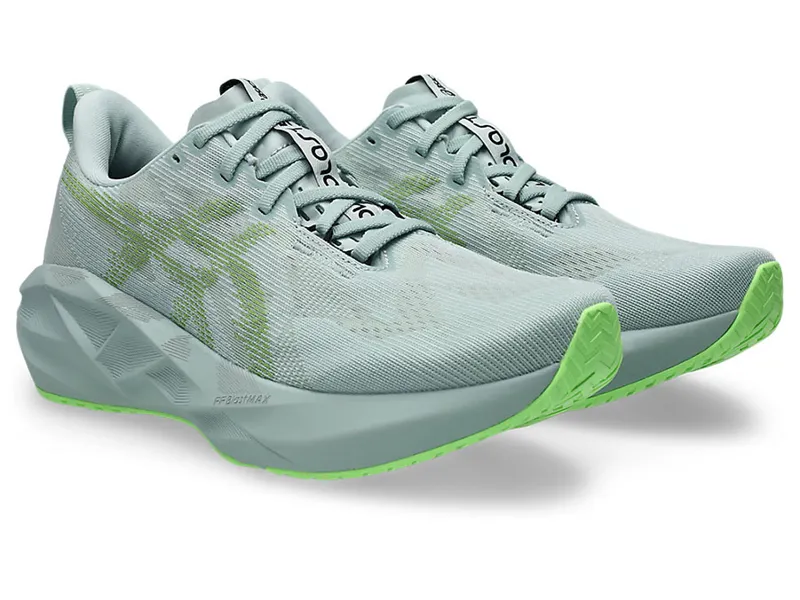 Asics Men's Novablast 5 Cold Moss/Light Orange-2