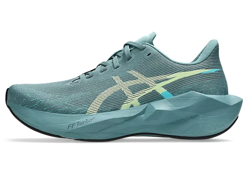Asics Men's Novablast 6 Foggy Teal/Illuminate Yellow-7