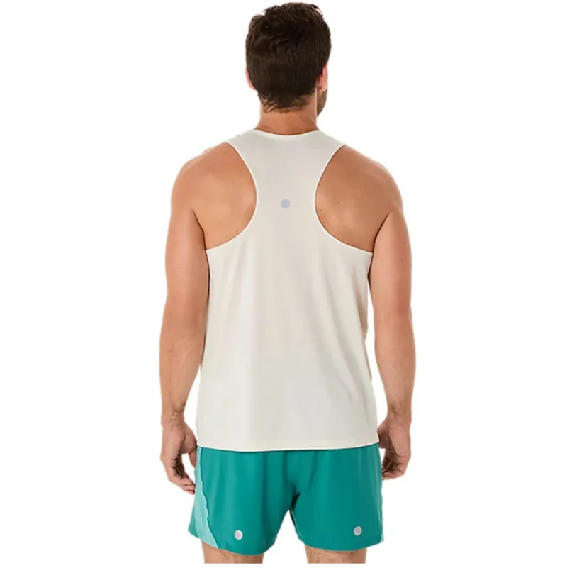 Asics Men's Road All Over Print Singlet Birch-1