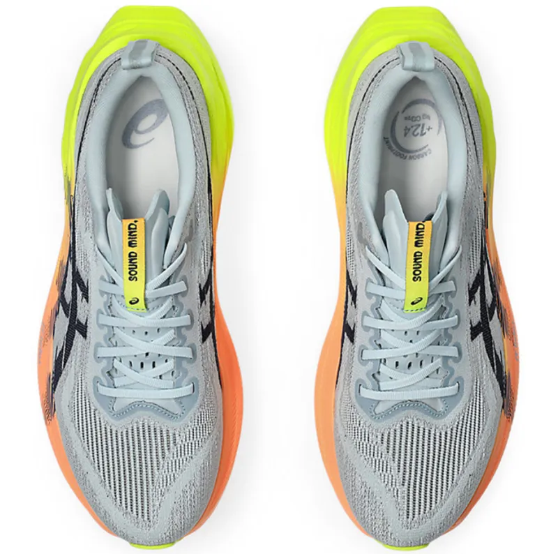 靴 Asics Superblast 2 Paris Cool Grey Asics Superblast 2 - White/Cool Grey | Running Bath