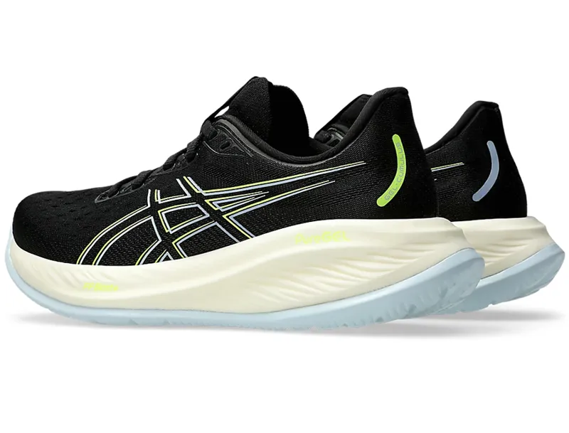 Asics Women's GEL-Cumulus 26 Black/Safety Yellow-3