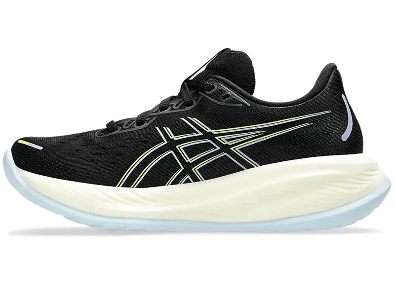 Asics Women's GEL-Cumulus 26 Black/Safety Yellow-1
