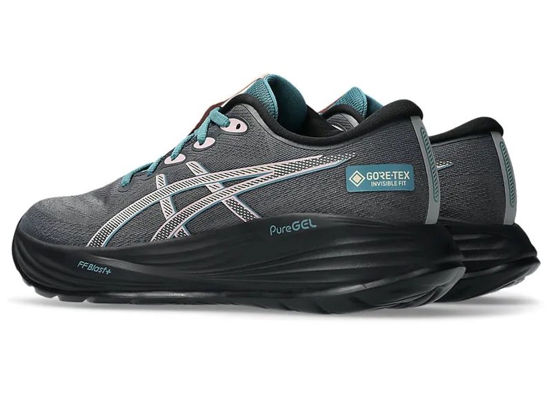 Asics Women's GEL-Cumulus 27 GTX Carrier Grey/Misty Pine-3