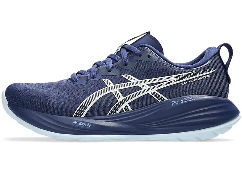 Asics Women's GEL-Cumulus 27 Indigo Blue/Cool Grey-7