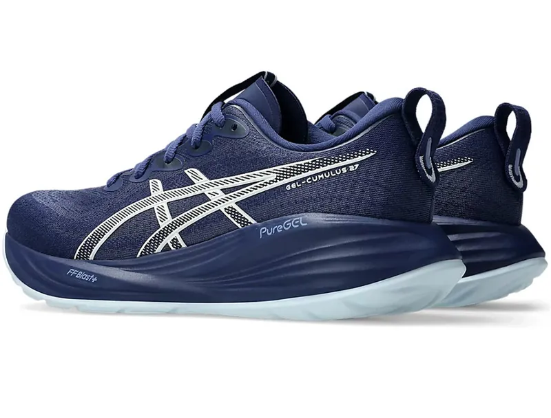 Asics Women's GEL-Cumulus 27 Indigo Blue/Cool Grey-3