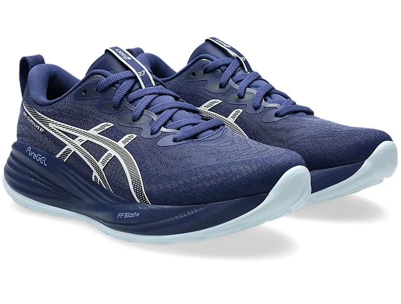 Asics Women's GEL-Cumulus 27 Indigo Blue/Cool Grey-2