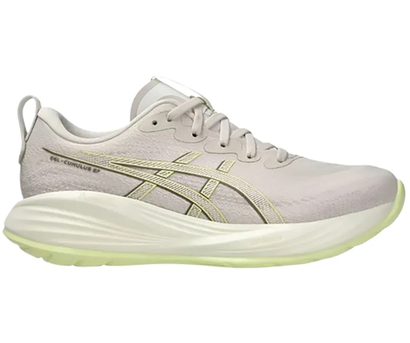 Asics Women's GEL-Cumulus 27 Mineral Beige/Huddle Yellow
