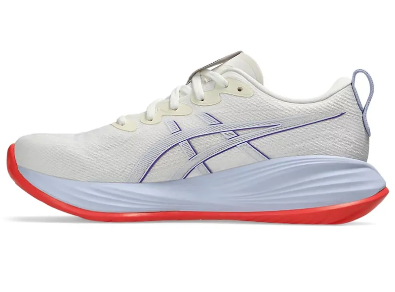 Asics Women's GEL-Cumulus 27 Tokyo Cream/Edo Purple-7