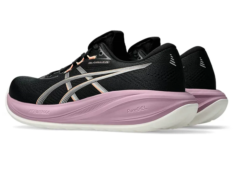 Asics Women's GEL-Cumulus 28 Black/Taro Purple-3