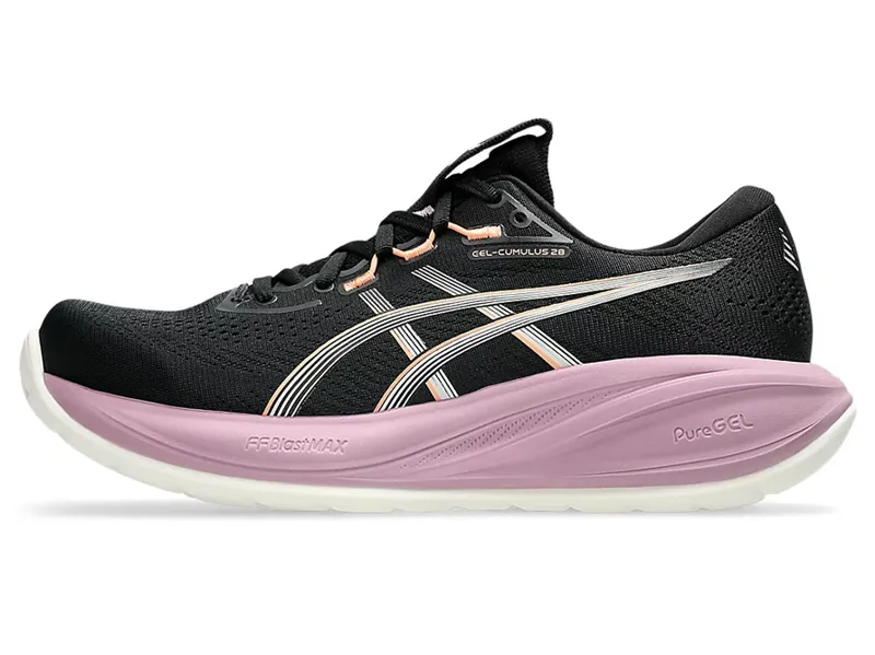 Asics Women's GEL-Cumulus 28 Black/Taro Purple-1