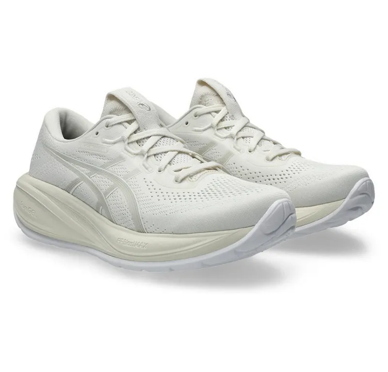 Asics Women's GEL-Cumulus 28 Cream/Glacier Grey-2