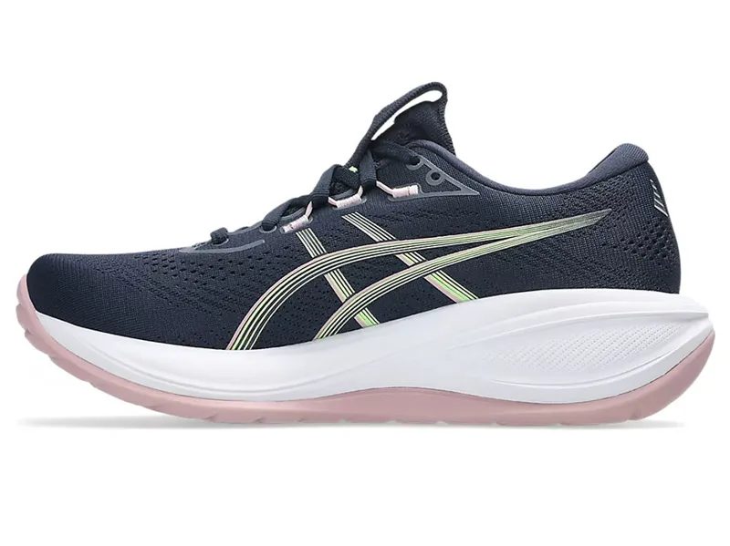 Asics Women's GEL-Cumulus 28 Midnight/Illuminate Green-1