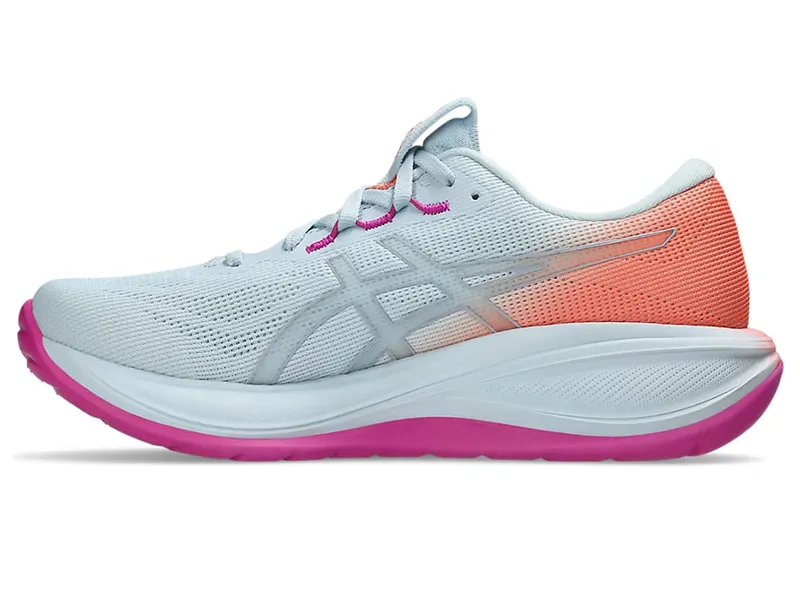 Asics Women's GEL-Cumulus 28 Sky/Sun Coral-1