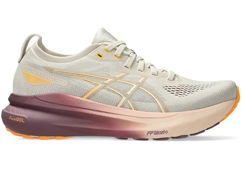 Asics Women s GEL Kayano 31 Oatmeal Pearl Pink