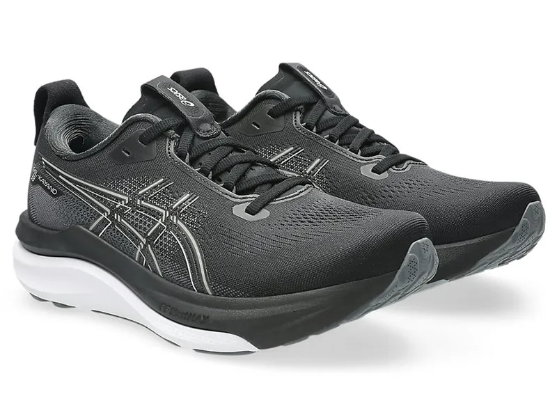 Asics Women's GEL-Kayano 33 Black/White-2