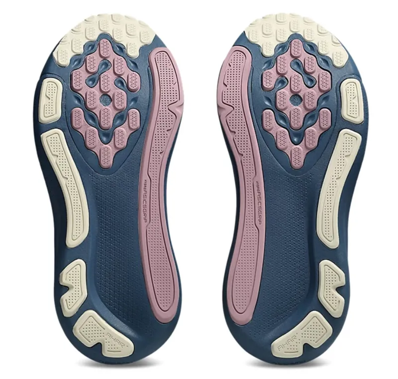 Asics Women's GEL-Kayano 33 Grand Shark/Taro Purple-6