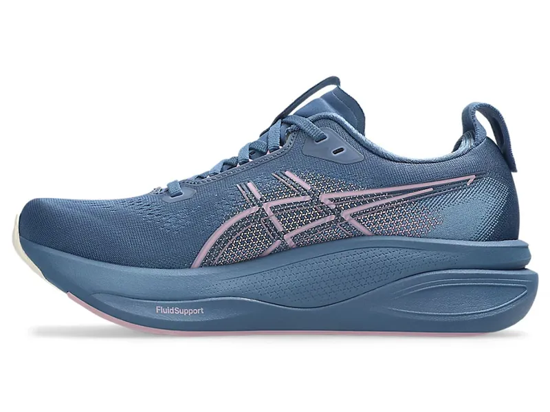 Asics Women's GEL-Kayano 33 Grand Shark/Taro Purple-1