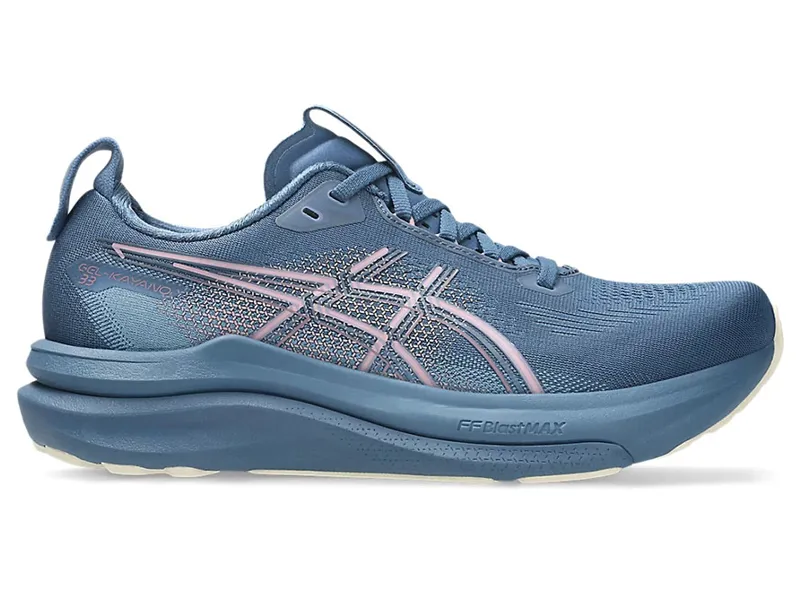 Asics Women's GEL-Kayano 33 Grand Shark/Taro Purple
