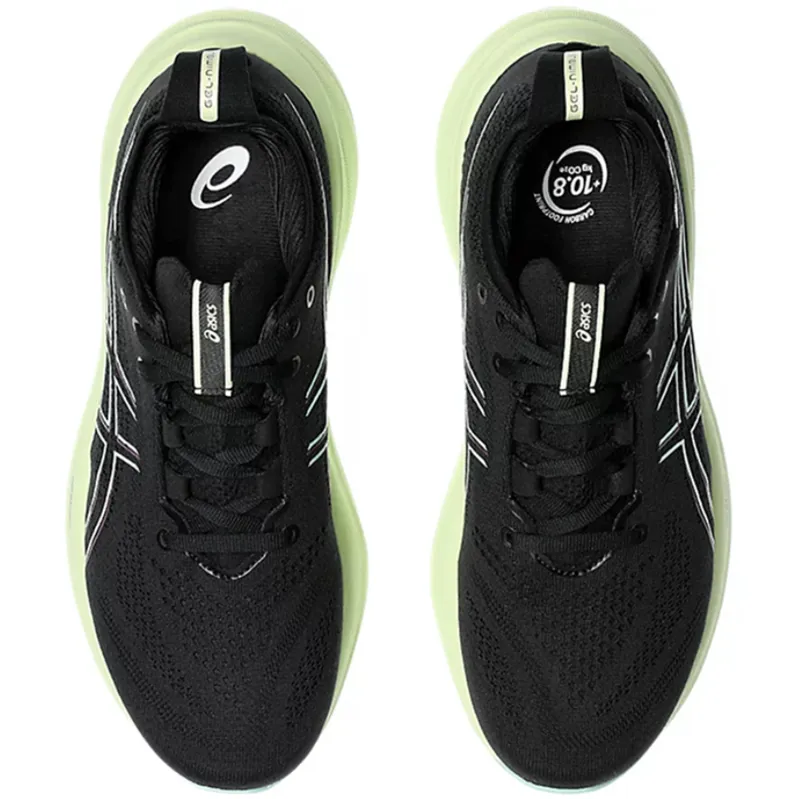 Asics Women's GEL-Nimbus 26 Black/Cool Matcha-5