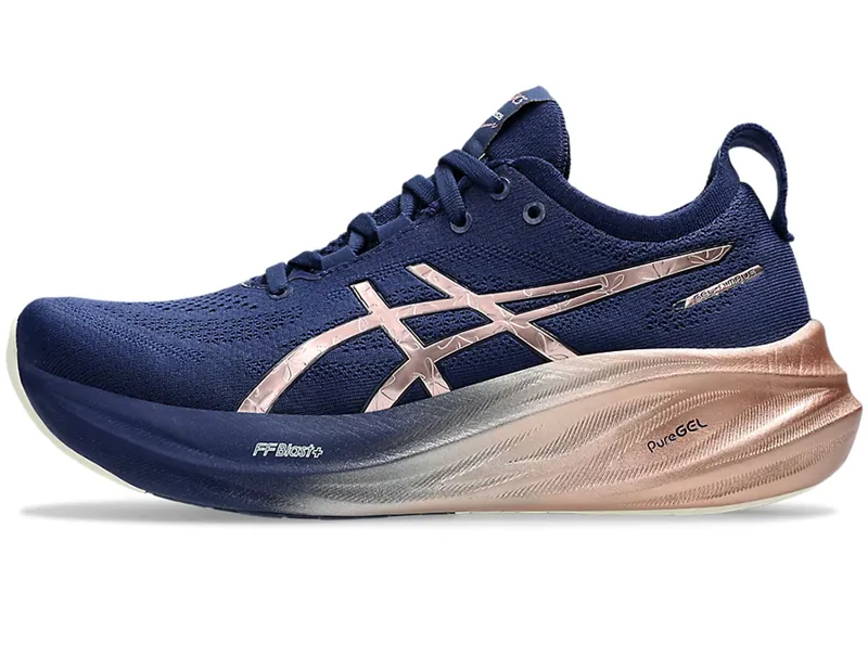 Asics Women's GEL-Nimbus 26 Platinum Blue Expanse/Rose Gold-7