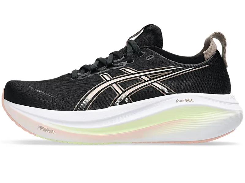Asics Women's GEL-Nimbus 27 Black/Breeze-7