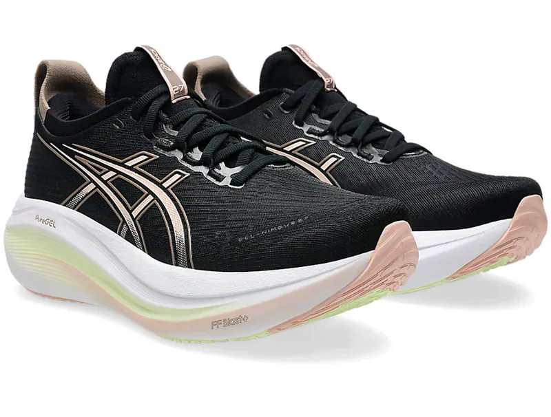 Asics Women's GEL-Nimbus 27 Black/Breeze-2