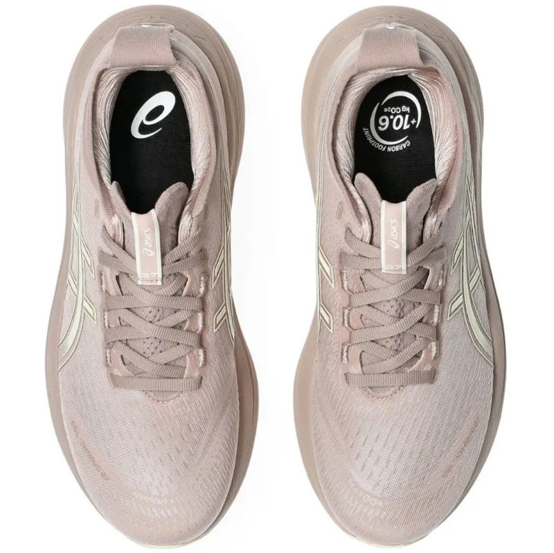 Asics Women's GEL-Nimbus 27 Fawn/Birch-5