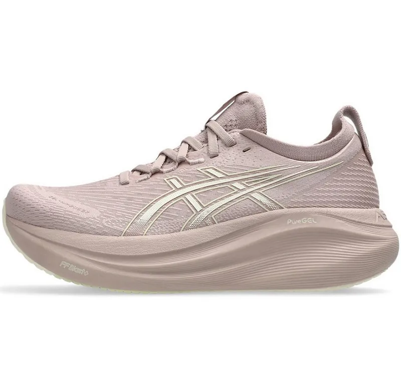 Asics Women's GEL-Nimbus 27 Fawn/Birch-1