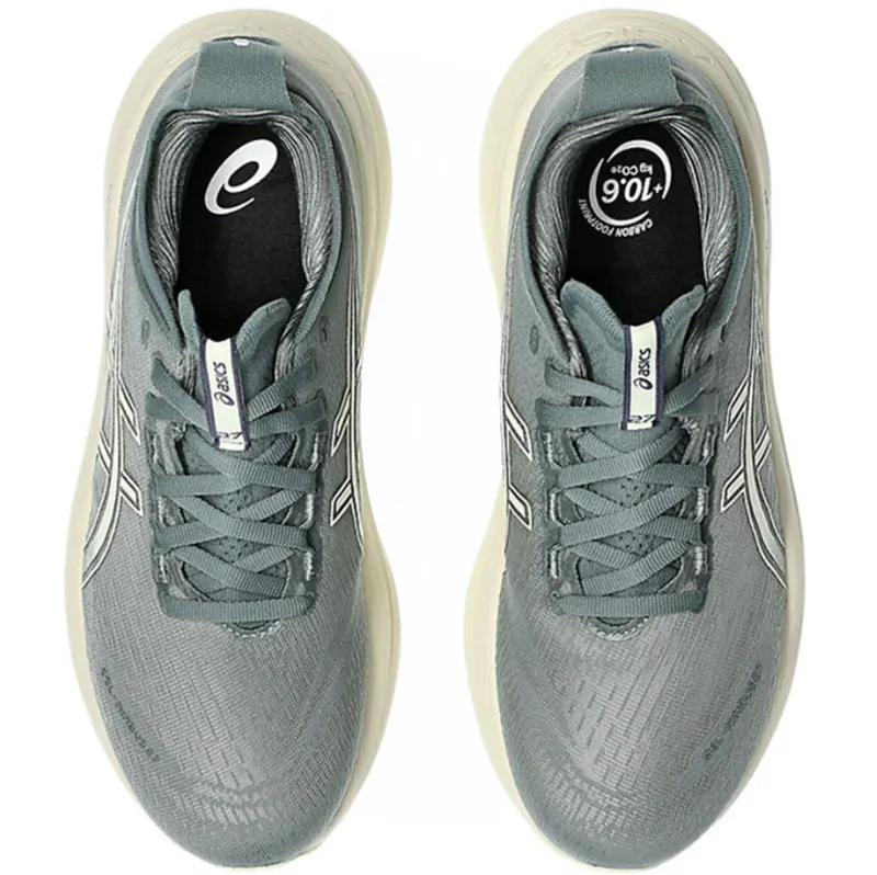 Asics Women's GEL-Nimbus 27 Monument Blue/Whisper Green-5