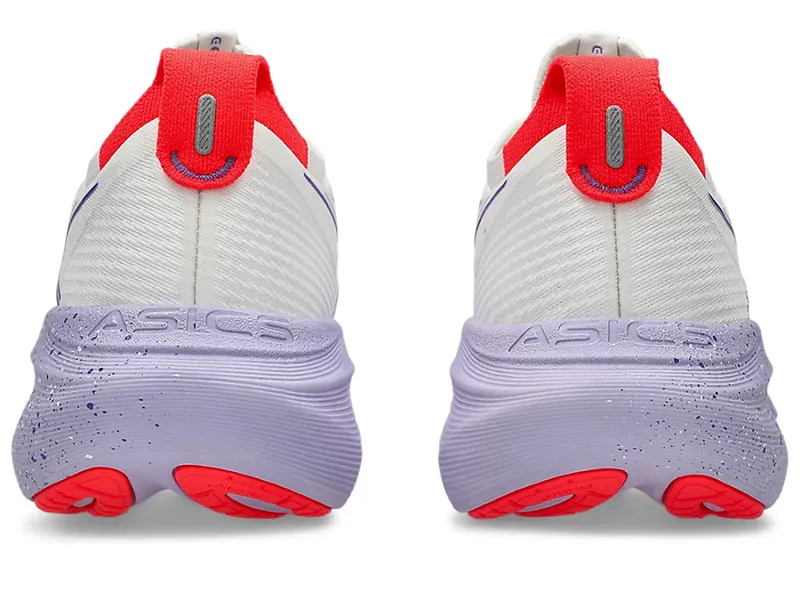 Asics Women's GEL-Nimbus 27 Tokyo Cream/Edo Purple-4