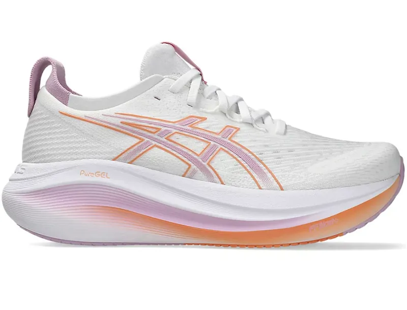 Asics Women's GEL-Nimbus 27 White/Light Ube