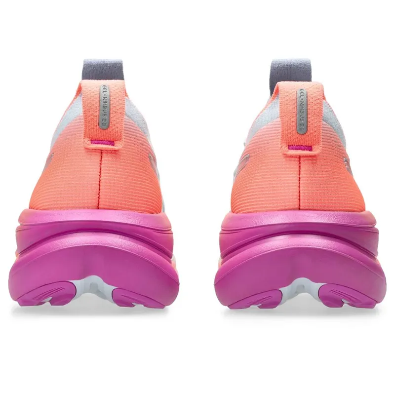 Asics Women's GEL-Nimbus 28 Sky/Digital Sakura-4