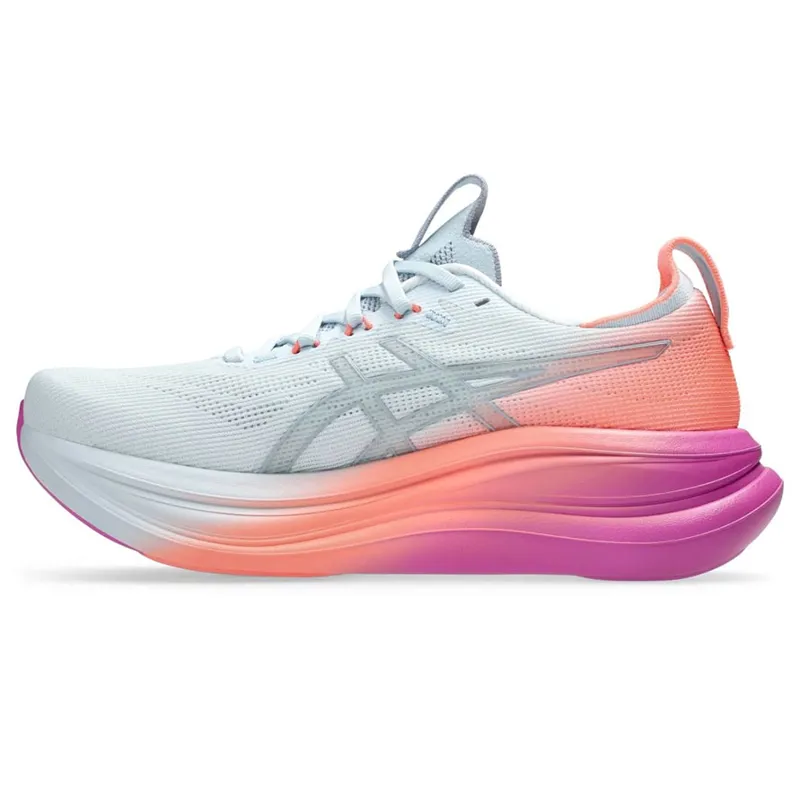 Asics Women's GEL-Nimbus 28 Sky/Digital Sakura-1