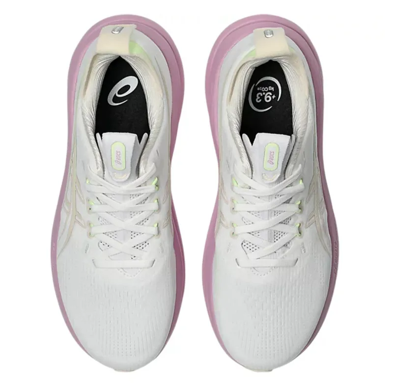 Asics Women's GEL-Nimbus 28 White/Hazy Lilac-5