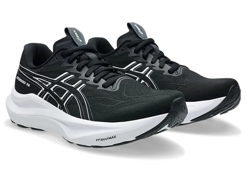Asics Women's GT-2000 14 Black/White-2