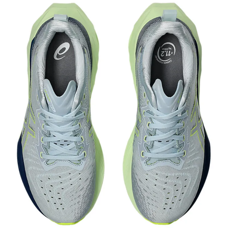 Asics Women's Novablast 4 Cool Grey/Blue Expanse-5