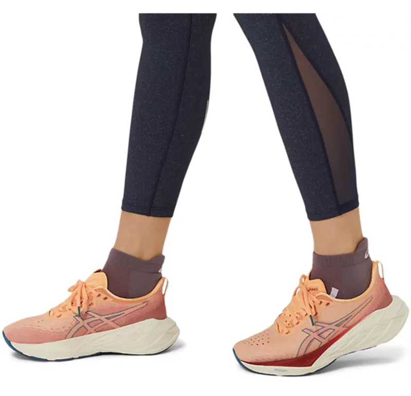 Asics Women's Novablast 4 Faded Orange/Deep Red-8