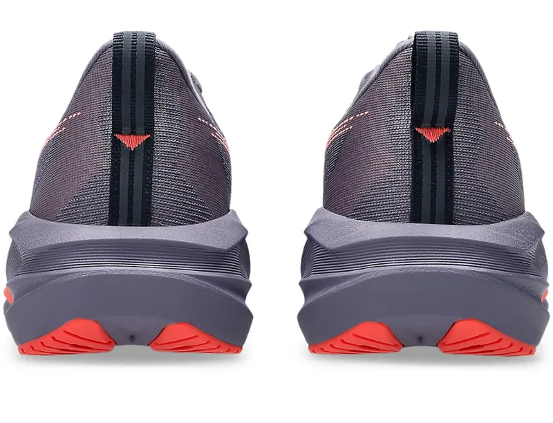 Asics Women's Novablast 5 Greyish Purple/Coral Reef-4