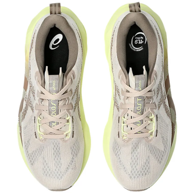 Asics Women's Novablast 5 Mineral Beige/Taupe Grey-5